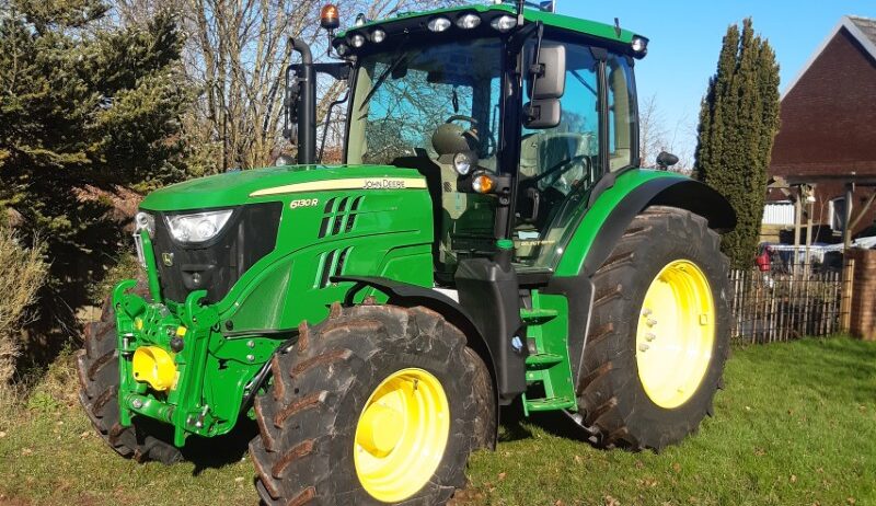 John Deere 6130r afgeleverd met 50 uur , trekker voorbereid op autotrack/gps